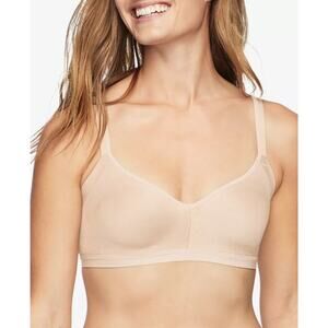Warners SM Easy Does It Underarm Smoothing Seamless Wireless Comfort Bra E17-6